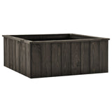 lit sureleve gris fonce bois pin massif 74 x 77 x 30 cm 1 | jardinna