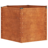 lit sureleve jardin acier corten hexagonal durable esthetique 2 | jardinna
