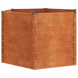 lit sureleve jardin acier corten hexagonal durable esthetique 2 | jardinna