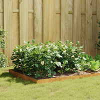 lit sureleve jardin acier corten ideal jardin potager carre 100 x 100 x 18 cm 1 | jardinna