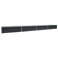 lit sureleve jardin acier galvanise anthracite multifonctionnel 1 25dp | jardinna
