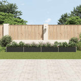 lit sureleve jardin acier galvanise anthracite multifonctionnel 2 74rm | jardinna