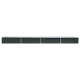 lit sureleve jardin acier galvanise anthracite multifonctionnel 3 36ld | jardinna