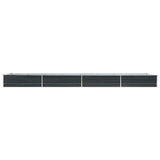 lit sureleve jardin acier galvanise anthracite multifonctionnel 3 36ld | jardinna