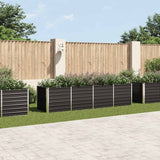 lit sureleve jardin acier galvanise anthracite multifonctionnel 320 x 80 x 77 cm 07ek | jardinna