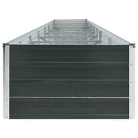 lit sureleve jardin acier galvanise anthracite multifonctionnel 4 57gg | jardinna