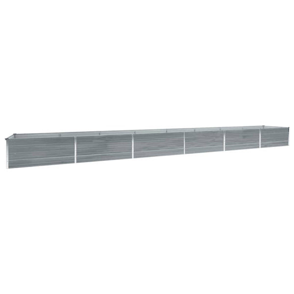 lit sureleve jardin acier galvanise gris multifonctionnel 2 | jardinna