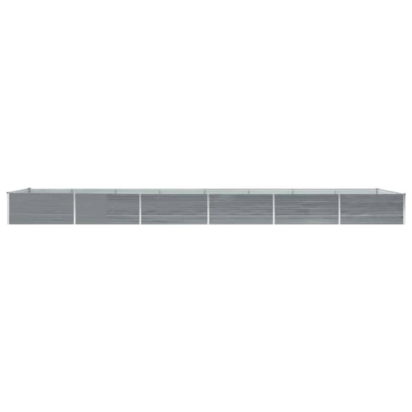 lit sureleve jardin acier galvanise gris multifonctionnel 3 | jardinna