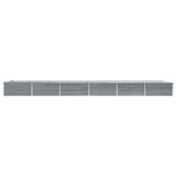 lit sureleve jardin acier galvanise gris multifonctionnel 3 | jardinna