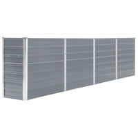 lit sureleve jardin acier galvanise gris multifonctionnel 320 x 40 x 77 cm 1 | jardinna