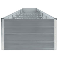 lit sureleve jardin acier galvanise gris multifonctionnel 4 | jardinna