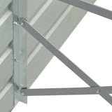 lit sureleve jardin acier galvanise gris multifonctionnel 5 | jardinna