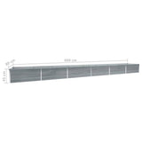 lit sureleve jardin acier galvanise gris multifonctionnel 6 | jardinna