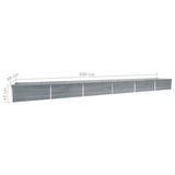 lit sureleve jardin acier galvanise gris multifonctionnel 6 | jardinna