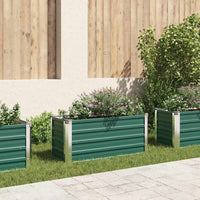 lit sureleve jardin acier galvanise vert multifonctionnel 100 x 40 x 45 cm 1 | jardinna