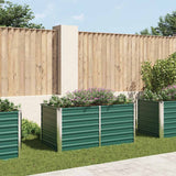 lit sureleve jardin acier galvanise vert multifonctionnel 160 x 80 x 77 cm 1 | jardinna