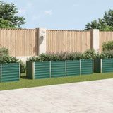 lit sureleve jardin acier galvanise vert multifonctionnel 320 x 80 x 77 cm 1 | jardinna
