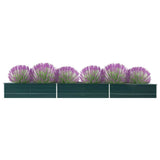 lit sureleve jardin acier galvanise vert multifonctionnel 480 x 80 x 45 cm 1 | jardinna