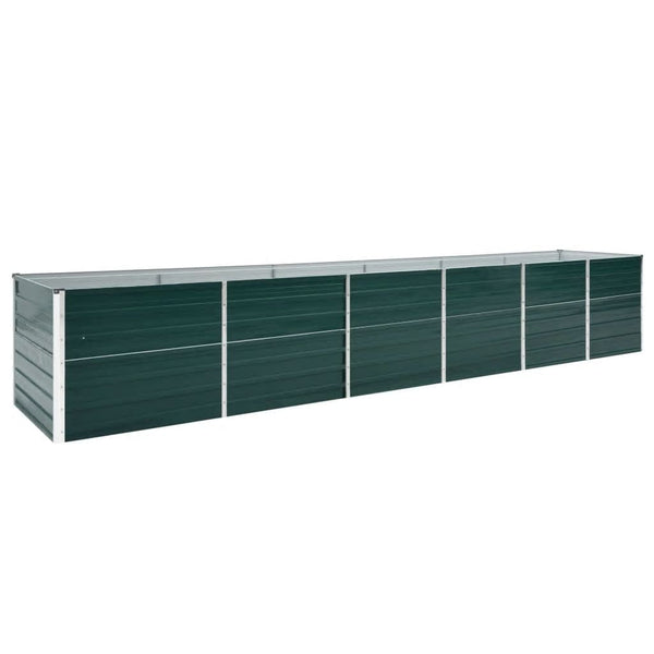 lit sureleve jardin acier galvanise vert multifonctionnel 480 x 80 x 77 cm 1 | jardinna