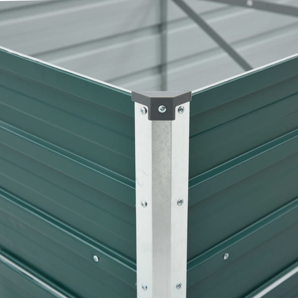 lit sureleve jardin acier galvanise vert multifonctionnel 5 | jardinna