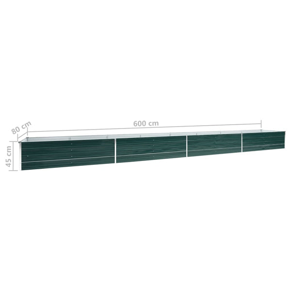 lit sureleve jardin acier galvanise vert multifonctionnel 7 | jardinna