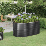 lit sureleve jardin acier grandes capacites anthracite 152 x 80 x 68 cm 1 | jardinna