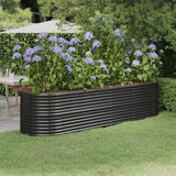 lit sureleve jardin acier grandes capacites anthracite 296 x 80 x 68 cm 1 | jardinna