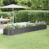 lit sureleve jardin acier grandes capacites anthracite 368 x 80 x 36 cm 1 | jardinna