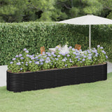 lit sureleve jardin acier grandes capacites anthracite 368 x 80 x 68 cm 1 | jardinna