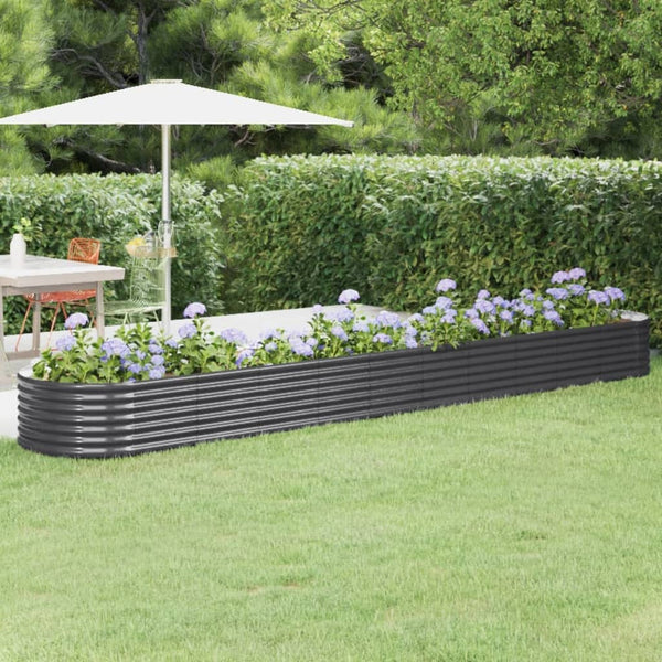 lit sureleve jardin acier grandes capacites anthracite 440 x 80 x 36 cm 1 | jardinna