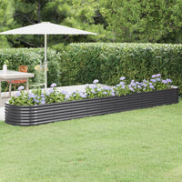 lit sureleve jardin acier grandes capacites anthracite 440 x 80 x 36 cm 1 | jardinna