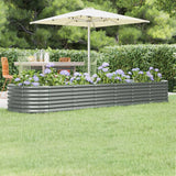 lit sureleve jardin acier grandes capacites gris 296 x 80 x 36 cm 1 | jardinna