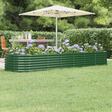 lit sureleve jardin acier grandes capacites vert 296 x 80 x 36 cm 1 | jardinna