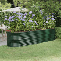 lit sureleve jardin acier grandes capacites vert 296 x 80 x 68 cm 1 | jardinna