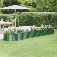 lit sureleve jardin acier grandes capacites vert 368 x 80 x 36 cm 1 | jardinna