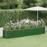 lit sureleve jardin acier grandes capacites vert 368 x 80 x 68 cm 1 | jardinna