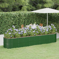 lit sureleve jardin acier grandes capacites vert 368 x 80 x 68 cm 1 | jardinna