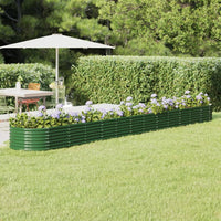 lit sureleve jardin acier grandes capacites vert 512 x 80 x 36 cm 1 | jardinna