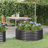 lit sureleve jardin acier grands volumes anthracite 100 x 100 x 36 cm 1 | jardinna