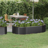 lit sureleve jardin acier grands volumes anthracite 175 x 100 x 36 cm 1 | jardinna