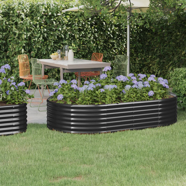 lit sureleve jardin acier grands volumes anthracite 175 x 100 x 36 cm 1 | jardinna