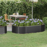 lit sureleve jardin acier grands volumes anthracite 175 x 100 x 36 cm 1 | jardinna