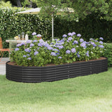 lit sureleve jardin acier grands volumes anthracite 296 x 140 x 36 cm 1 | jardinna