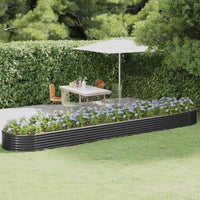 lit sureleve jardin acier grands volumes anthracite 507 x 100 x 36 cm 1 | jardinna
