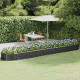 lit sureleve jardin acier grands volumes anthracite 507 x 100 x 36 cm 1 | jardinna