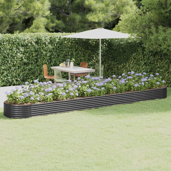 lit sureleve jardin acier grands volumes anthracite 544 x 100 x 36 cm 1 | jardinna