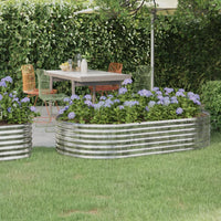 lit sureleve jardin acier grands volumes argent 175 x 100 x 36 cm 1 | jardinna