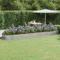 lit sureleve jardin acier grands volumes argent 523 x 140 x 36 cm 1 | jardinna