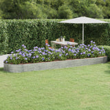 lit sureleve jardin acier grands volumes argent 523 x 140 x 36 cm 1 | jardinna