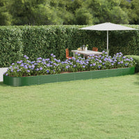 lit sureleve jardin acier grands volumes vert 600 x 140 x 36 cm 1 | jardinna